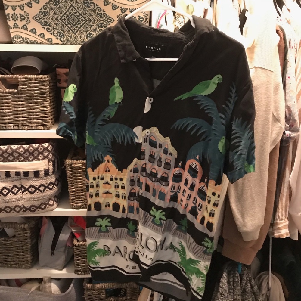 PACSUN linen shirt